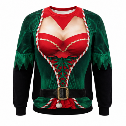 Silly Santa Pullover