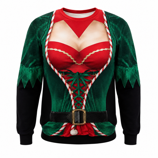Silly Santa Pullover